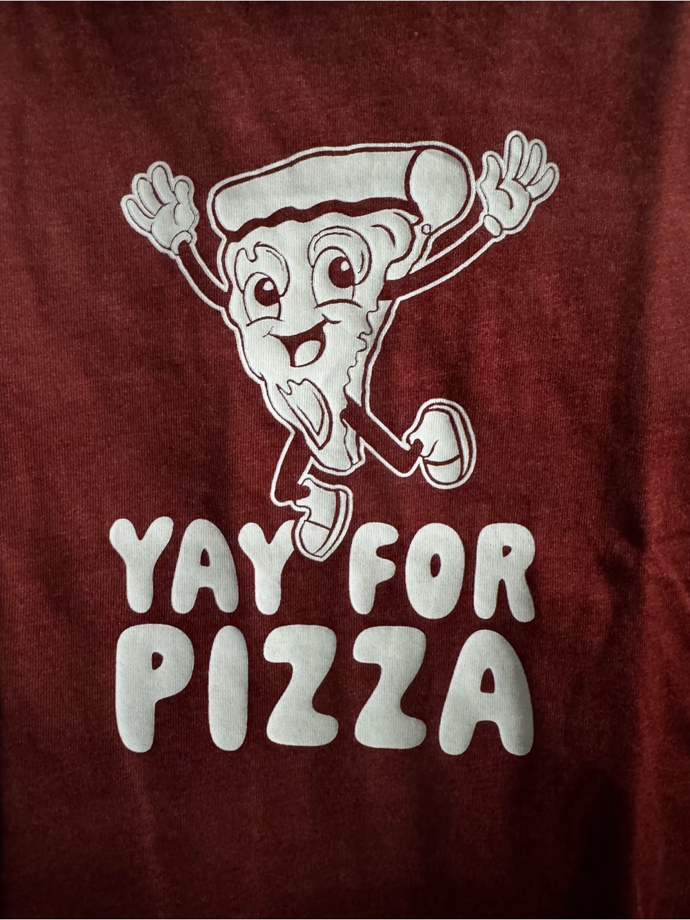The Children’s Place Unisex Kids' 'Yay for Pizza' Short-Sleeve Tee NWT - Picture 3 of 3